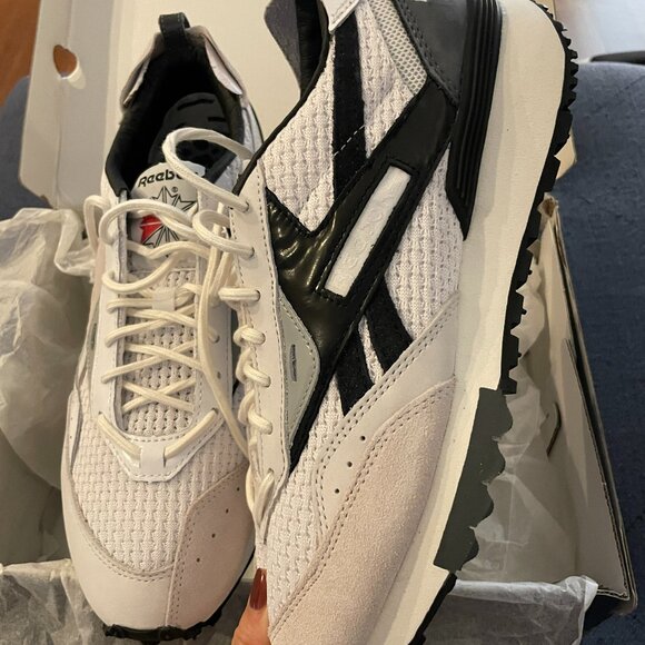 Reebok LX2200 Black and White Running Shoes - Men\'s Size 10.5 - NWT main image 8